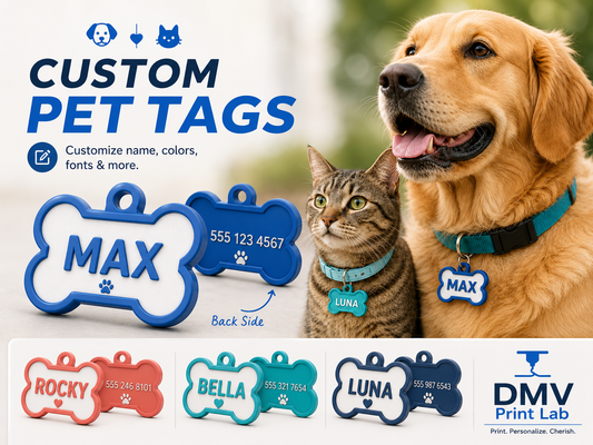 Custom Parametric Pet Tag